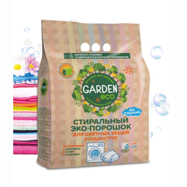 Стиральный порошок Garden Color для цветных тканей 1,4 кг