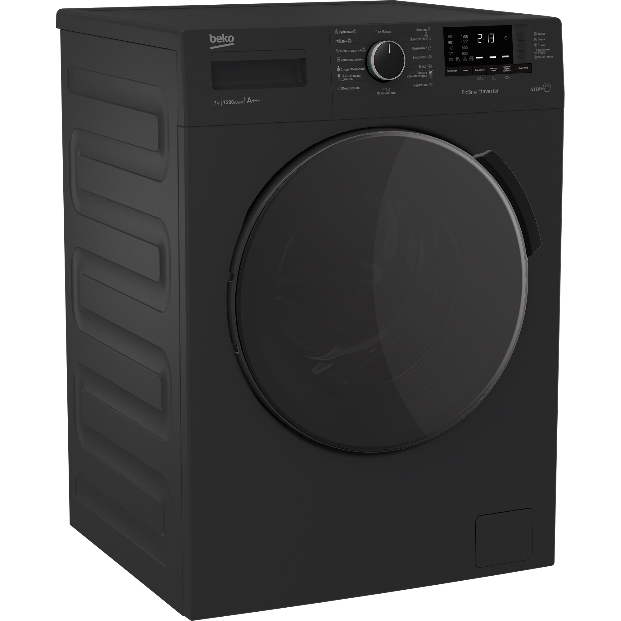 фото Стиральная машина beko steamcure wspe7612a