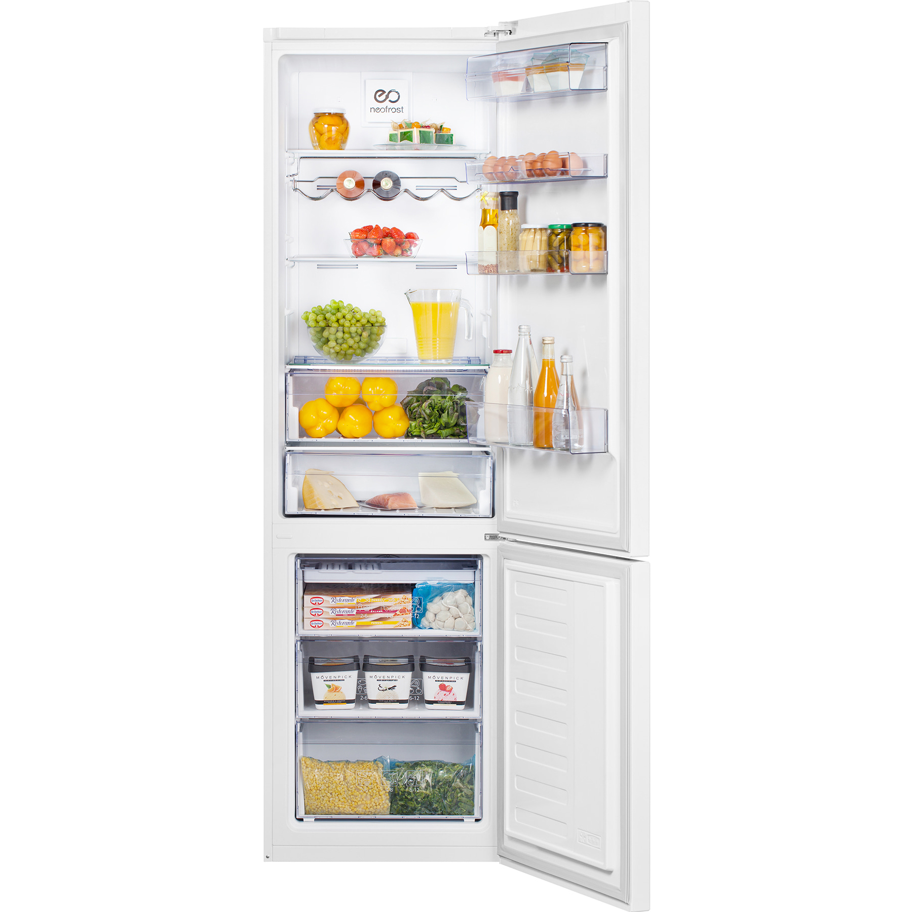Холодильник BEKO RCNK365E20ZW, цвет белый - фото 4