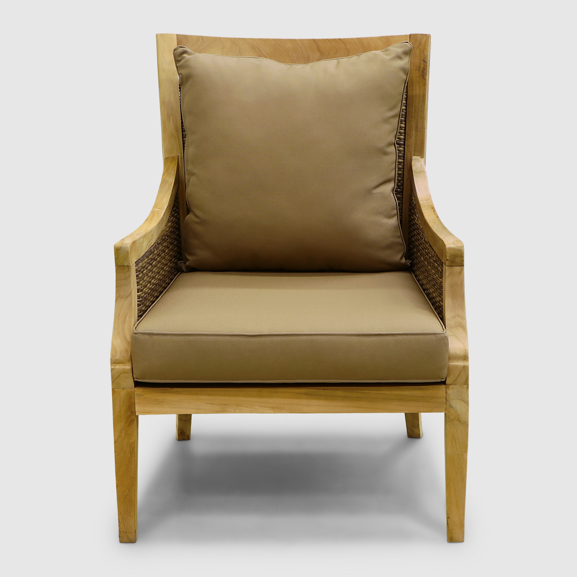 Комплект мебели Jepara oslo 3 предмета, цвет натуральный, размер 77х83х100 см - фото 3