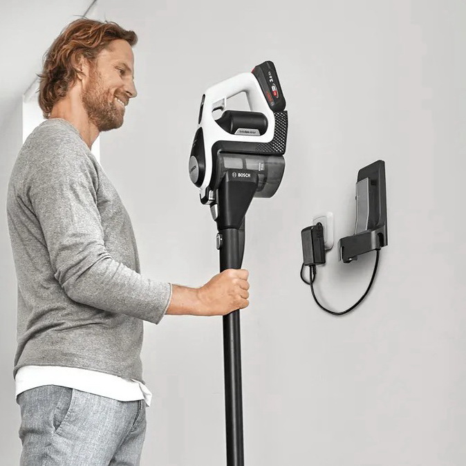 Пылесос Bosch Unlimited Serie 8 Gen2 BBS8213W белый