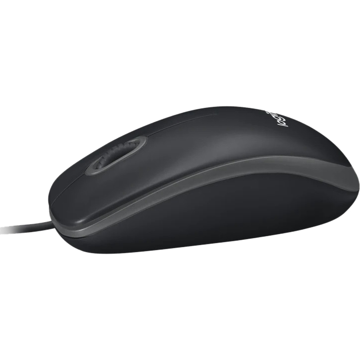 Компьютерная мышь Logitech B100 (910-003357) черный