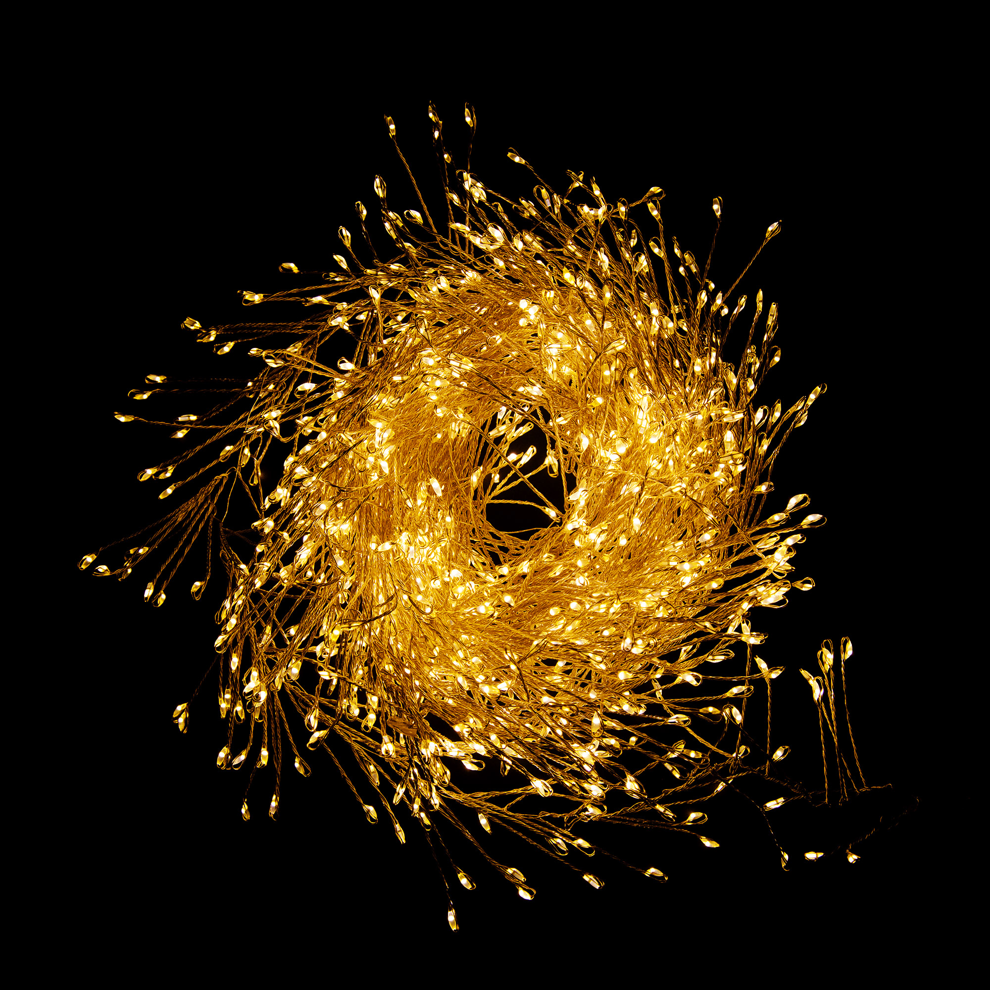 Гирлянда светящаяся Kaemingk 1200 см желтый 960 LED, цвет черный - фото 4