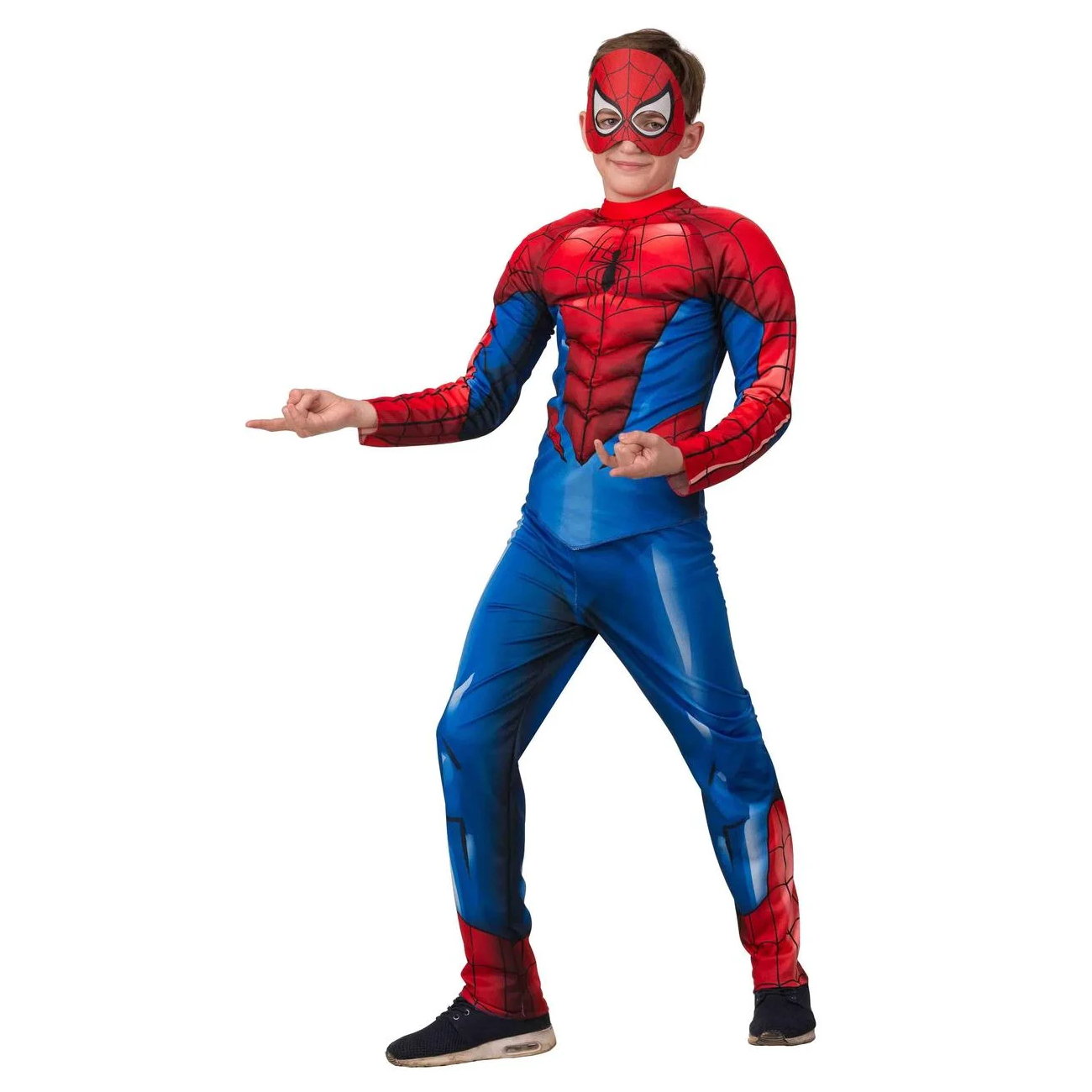 фото Костюм карнавальный батик человек паук 152 см