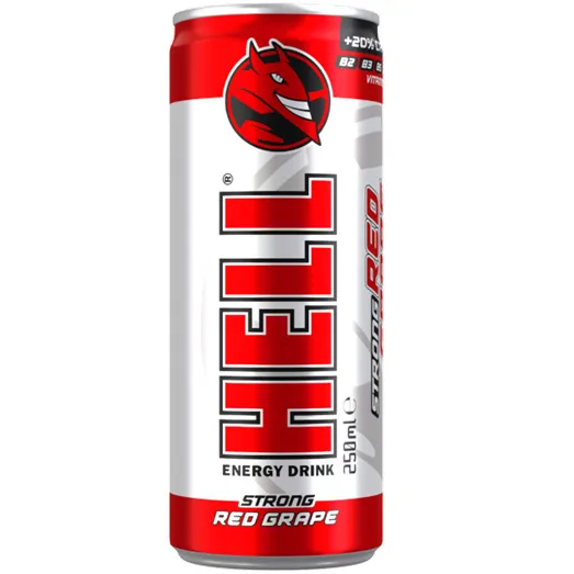 Энергетический напиток Hell Energy Red Grape, 0,5 л