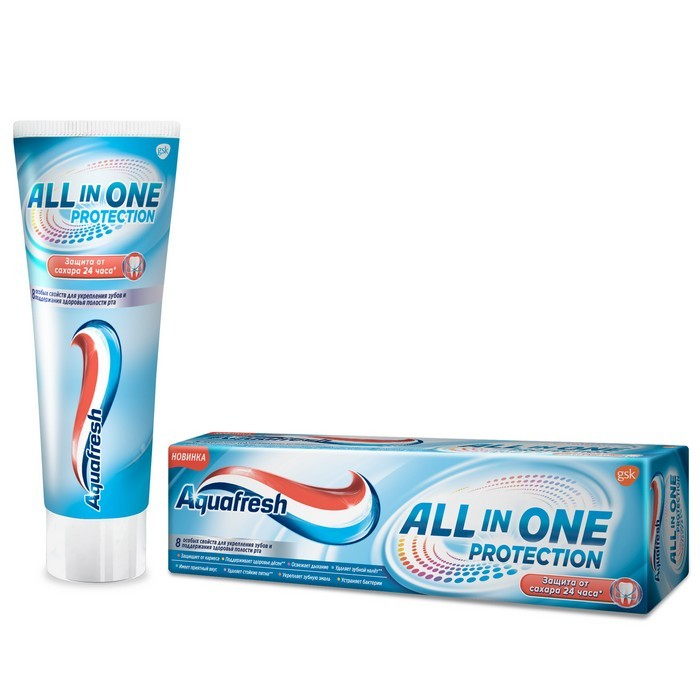 Зубная паста Aquafresh  All-in-One Protection Extra Fresh 75 мл