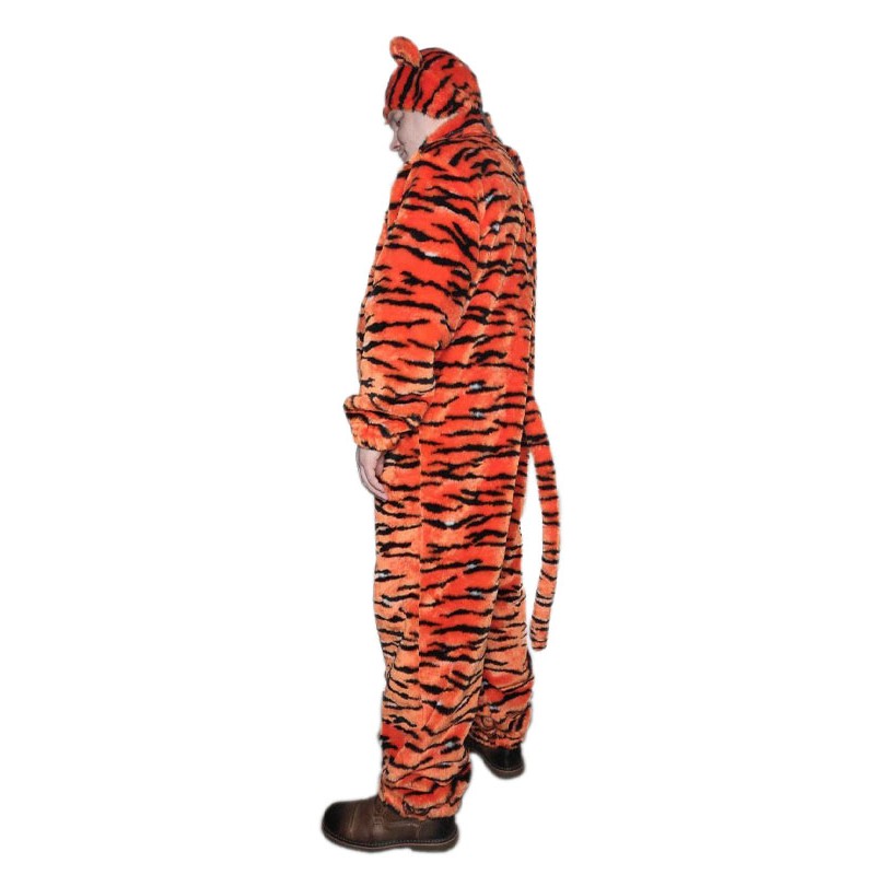 фото Костюм артэ тигр мех оранжево-черный 42-44