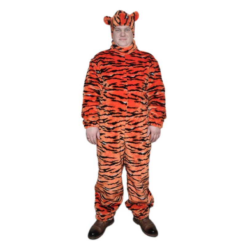 фото Костюм артэ тигр мех оранжево-черный 50-52