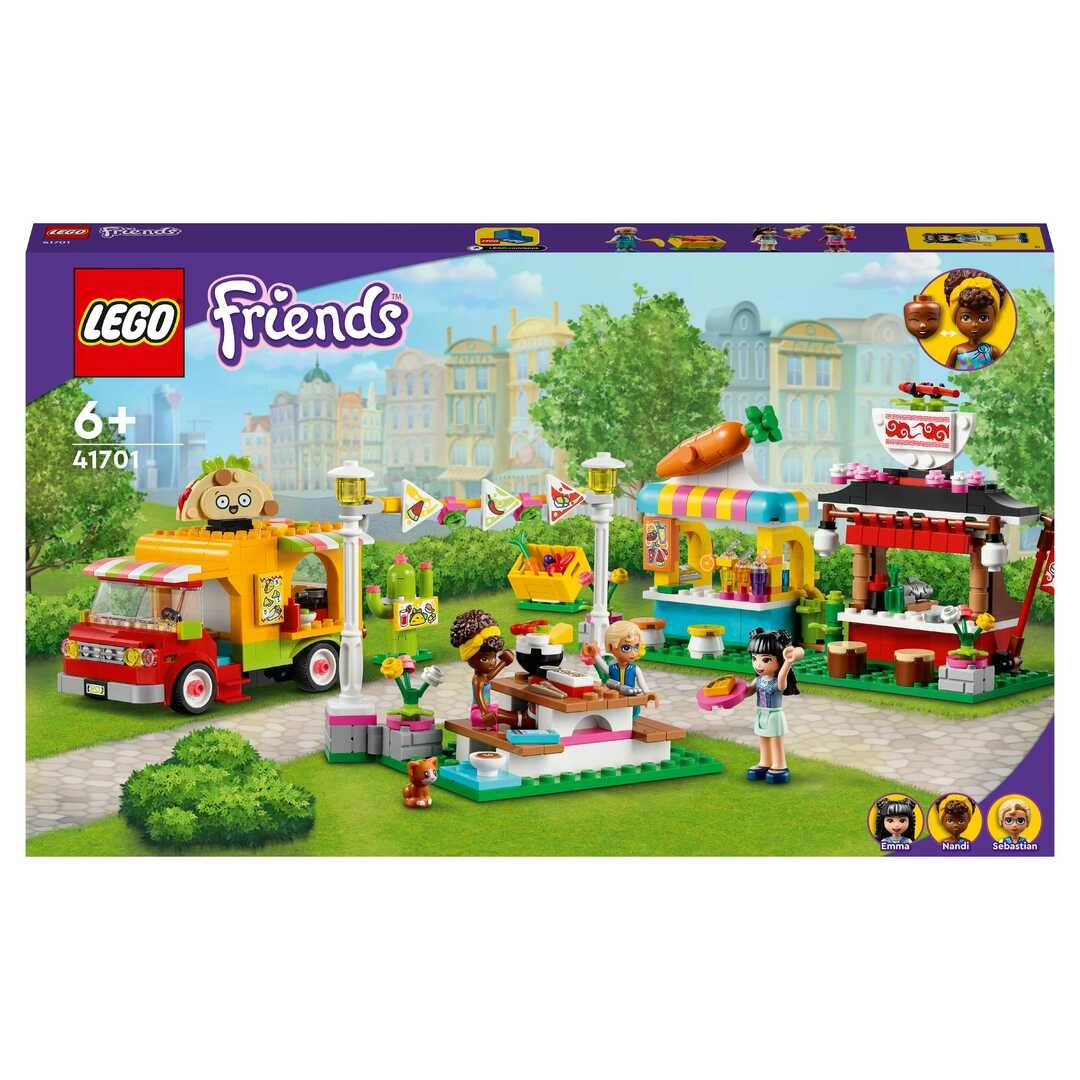 фото Конструктор lego friends рынок уличной еды