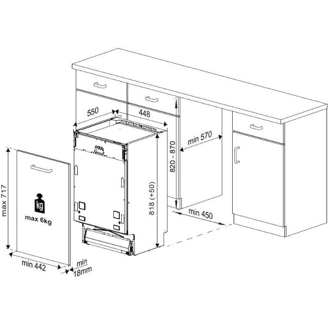 фото Посудомоечная машина beko dis25010