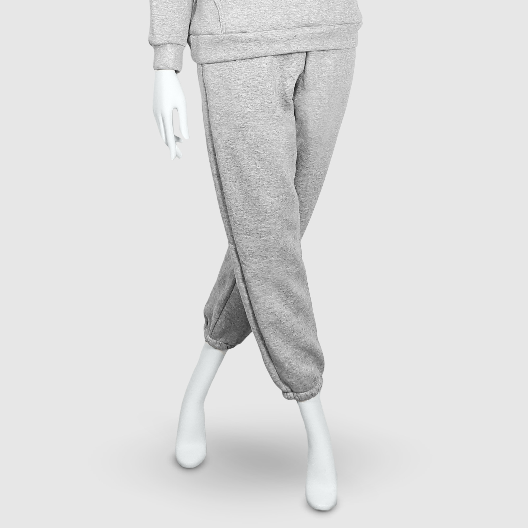 Женские брюки Svelly светло-серые, цвет светло-серый, размер 44 - фото 1