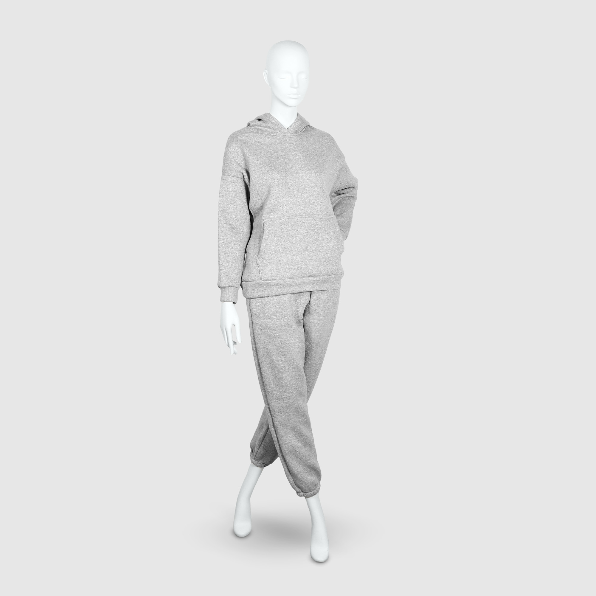 Женские брюки Svelly светло-серые, цвет светло-серый, размер 44 - фото 2