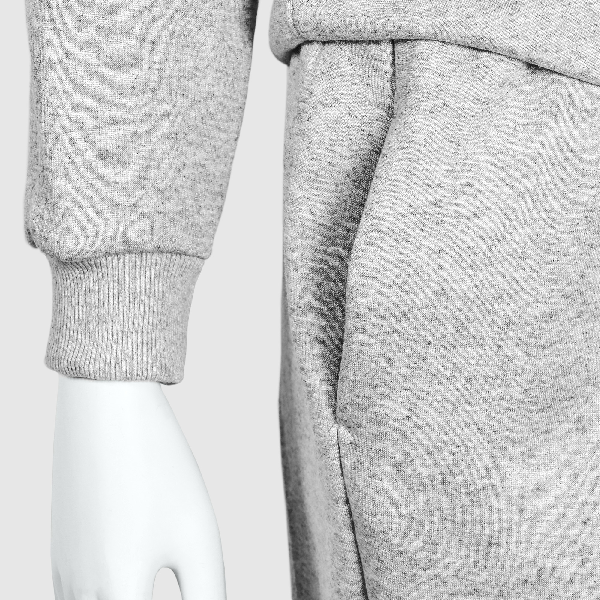 Женские брюки Svelly светло-серые, цвет светло-серый, размер 44 - фото 7
