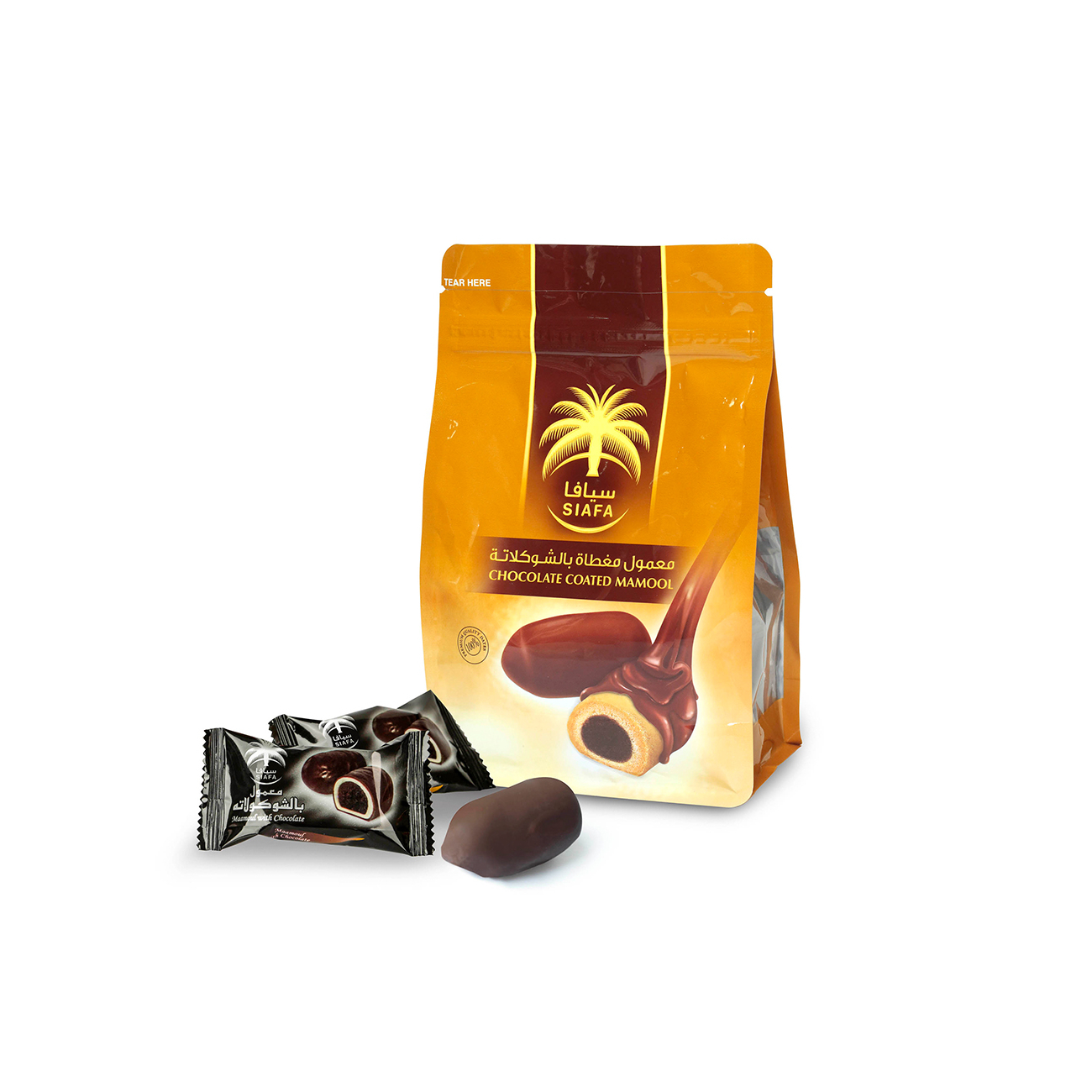 Печенье Siafa Мамуль в темном шоколаде, 210 г