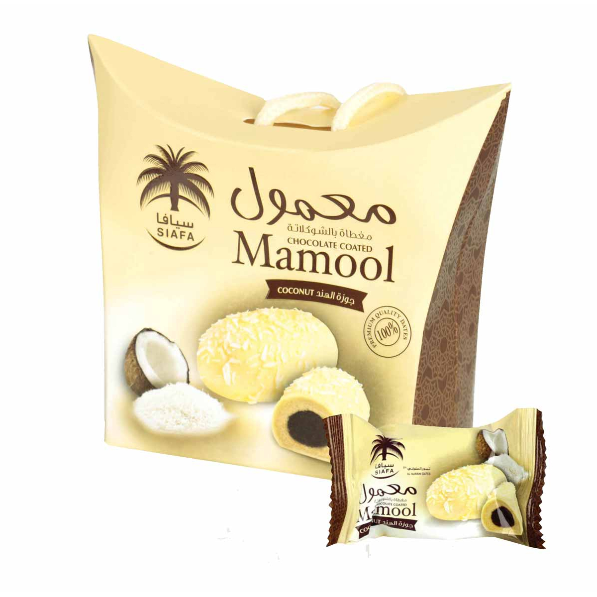 Печенье Siafa Мамуль с кокосом, 115 г