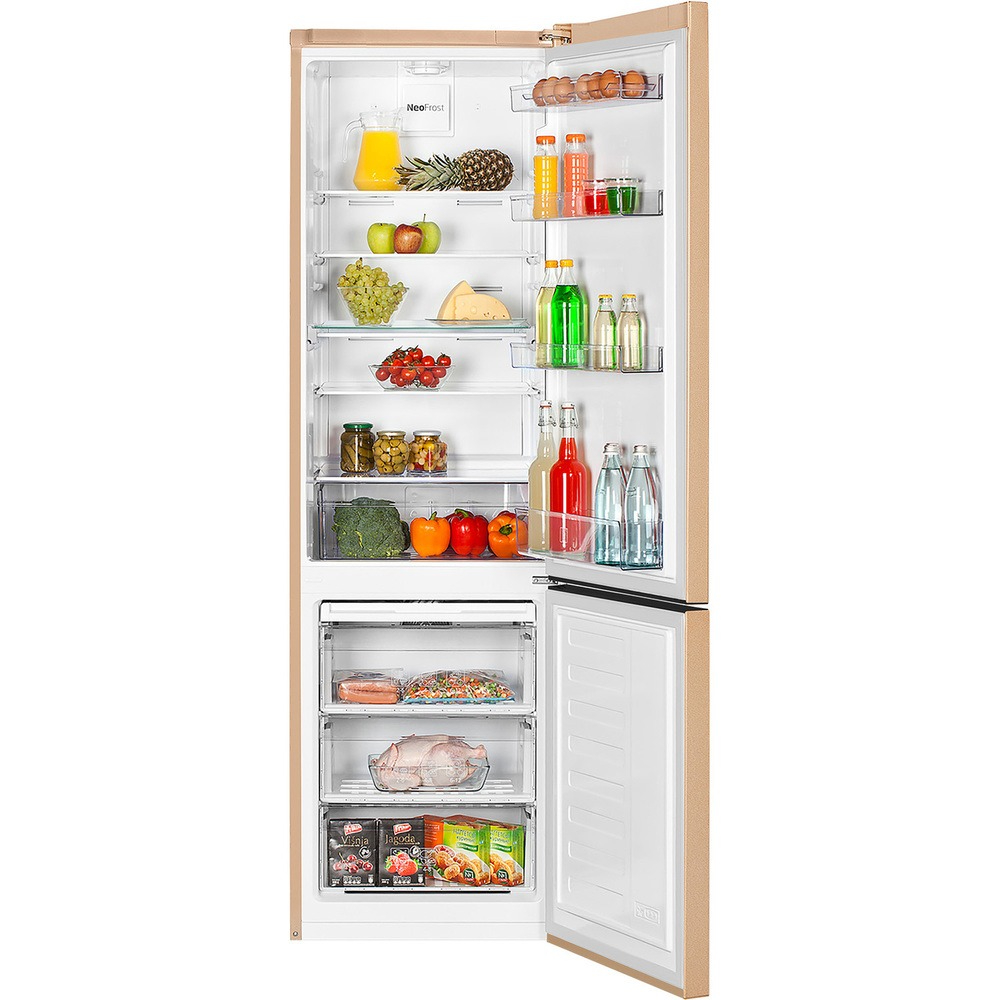 Холодильник BEKO CNKR5356K20SB, цвет бежевый - фото 3