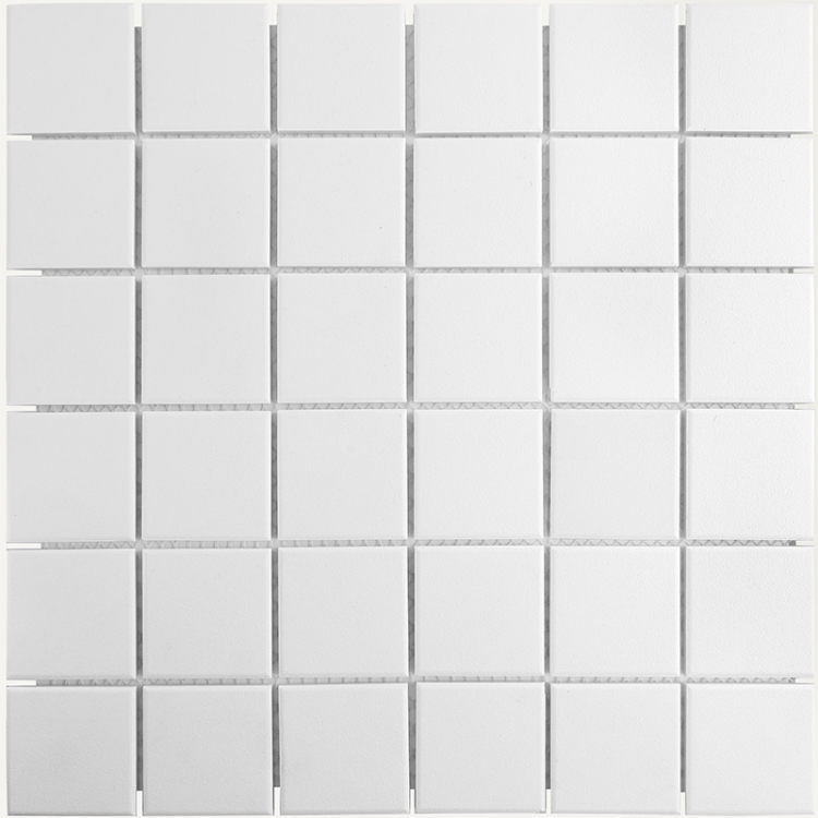 фото Мозаика starmosaic 48x48 white antislip 306х306х6