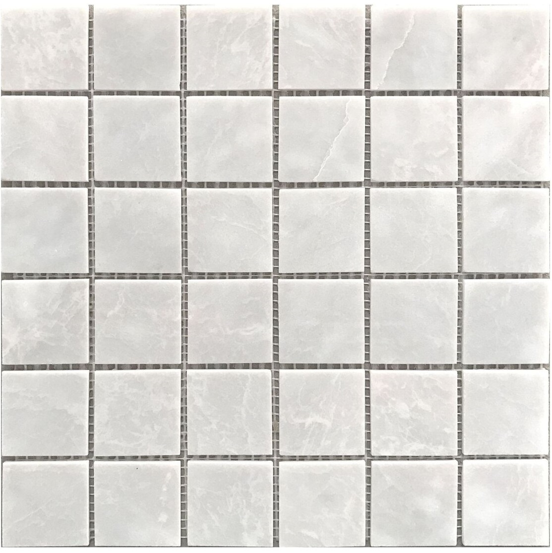 фото Мозаика starmosaic 48x48 white polish 305x305x4