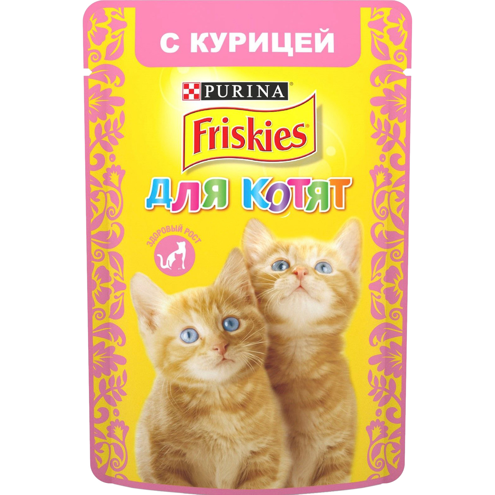 фото Корм для котят friskies с курицей 85 г