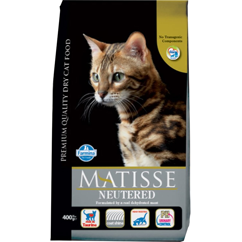 Корм для кошек Farmina Matisse Neutered для стерилизованных кошек и кастрированных котов с курицей 400 г