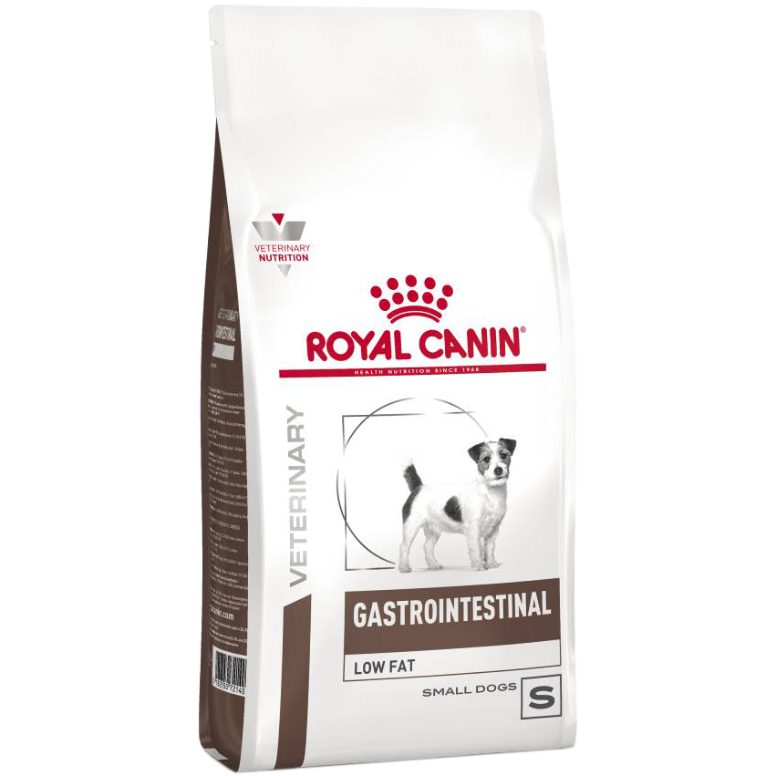 Корм для собак Royal Canin Gastro Intestinal Low Fat для мелких пород 1 кг, размер для малых пород