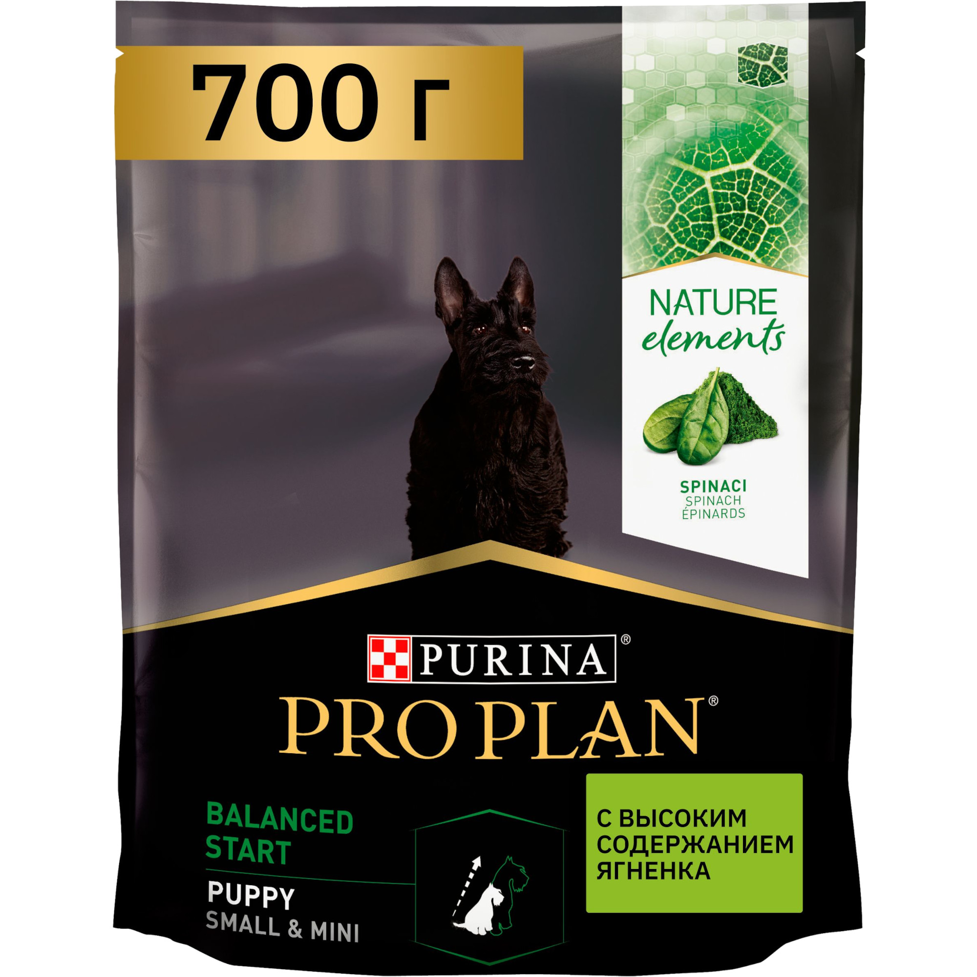 

Корм для щенков PRO PLAN для малых пород ягненок 700 г