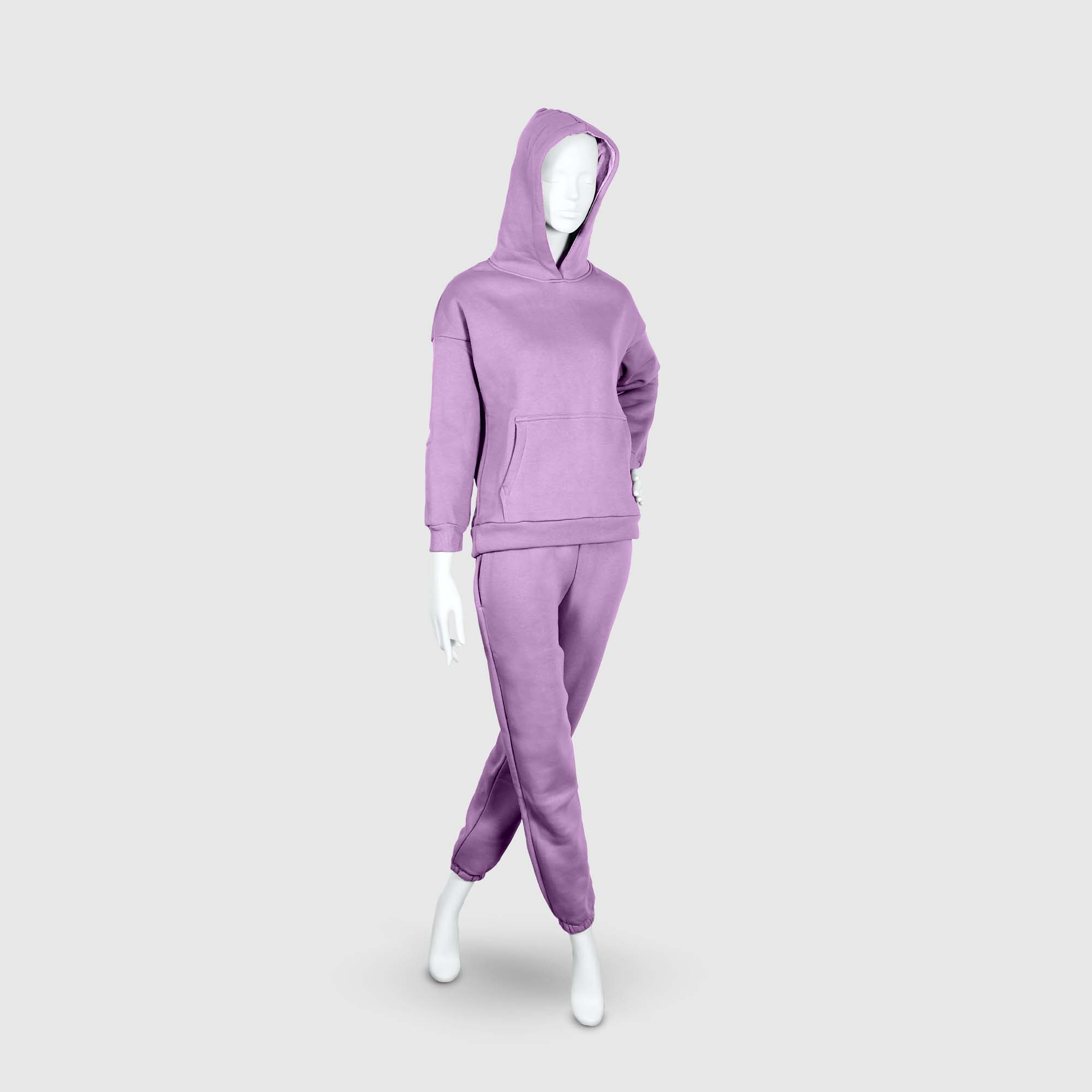 Женские брюки Svelly фиолетовые, цвет фиолетовый, размер 46 - фото 4