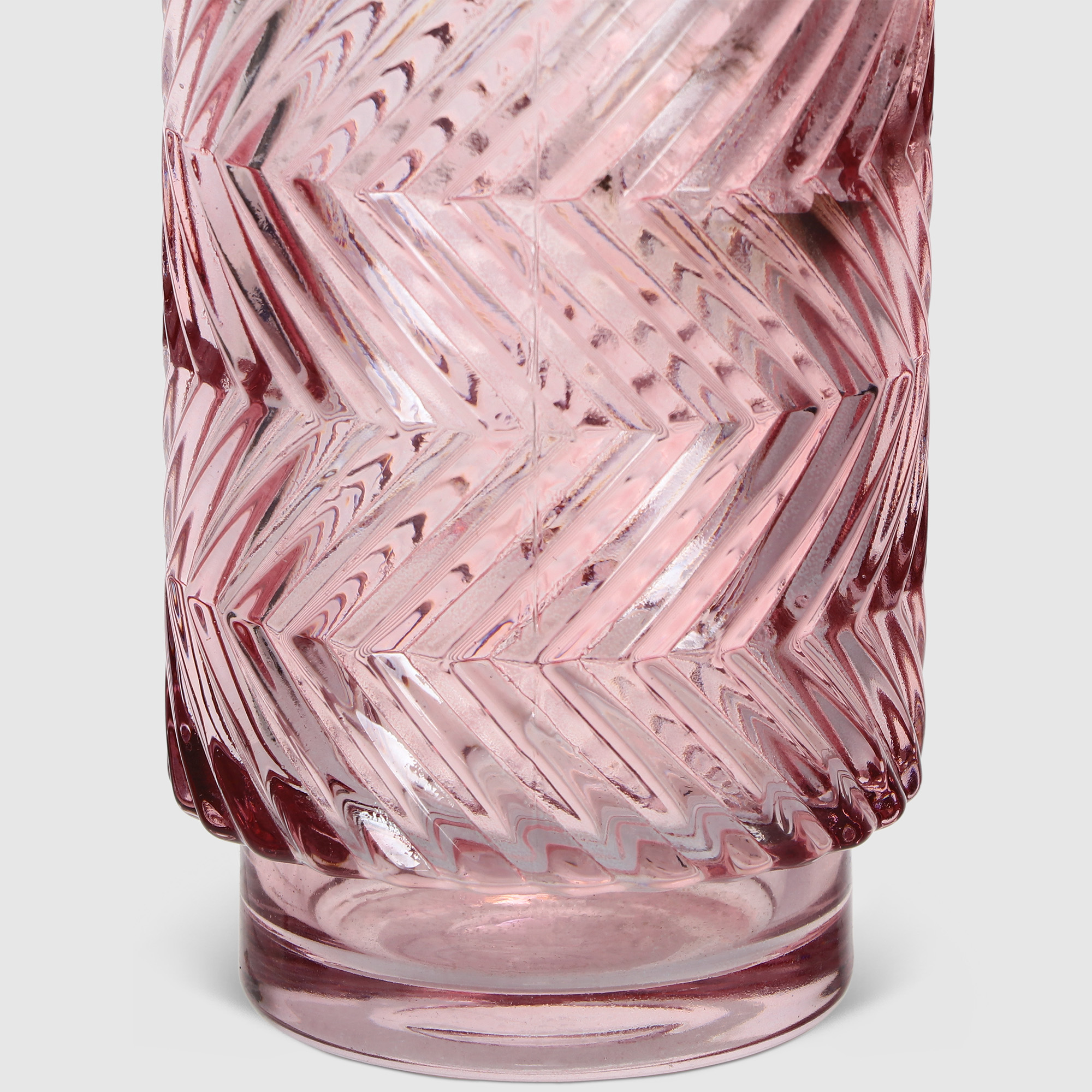 Подсвечник Hakbijl glass д8,5 см 13 см Красный в ассортименте - фото 10