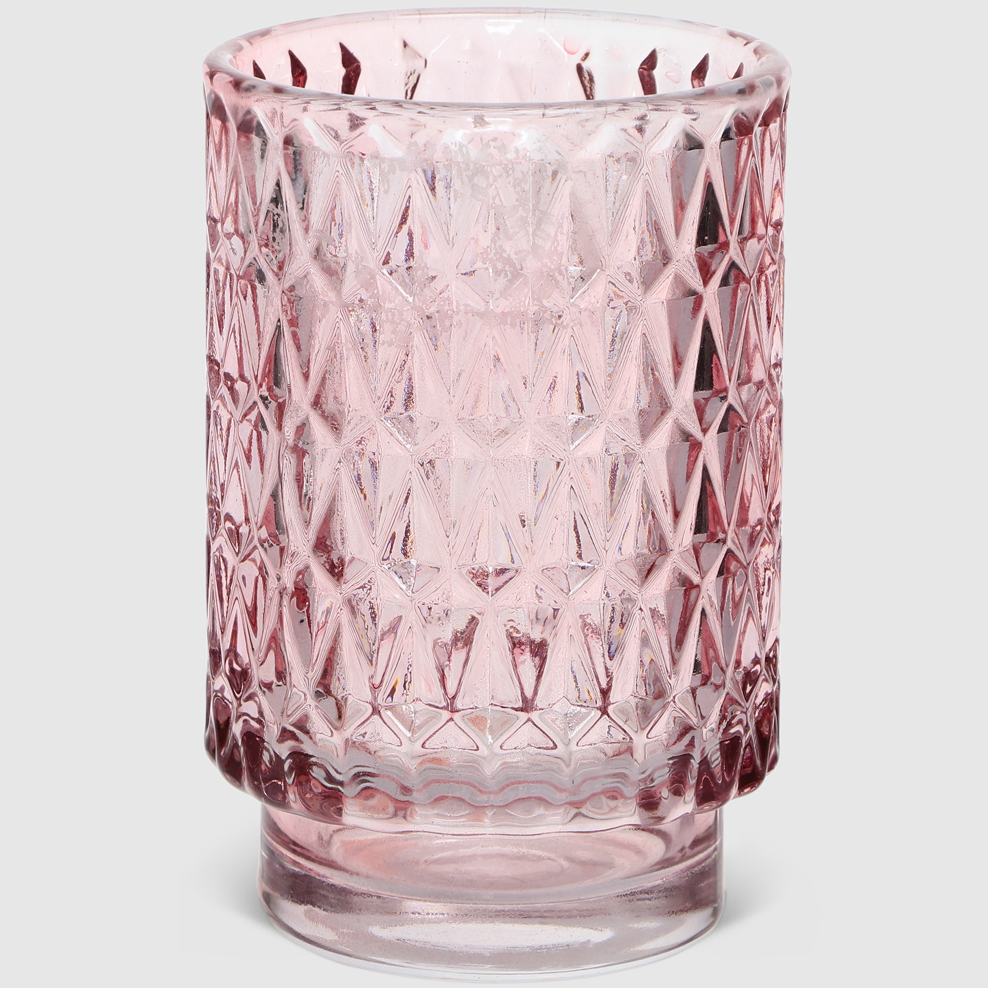 Подсвечник Hakbijl glass д8,5 см 13 см Красный в ассортименте - фото 3