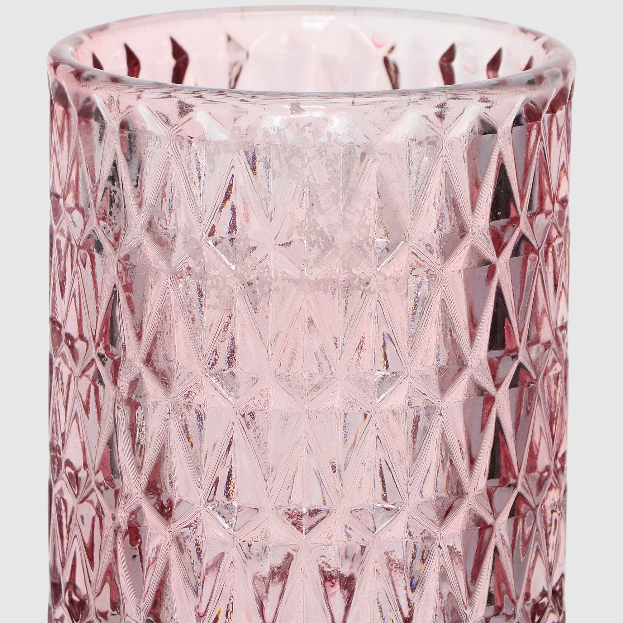 Подсвечник Hakbijl glass д8,5 см 13 см Красный в ассортименте - фото 6