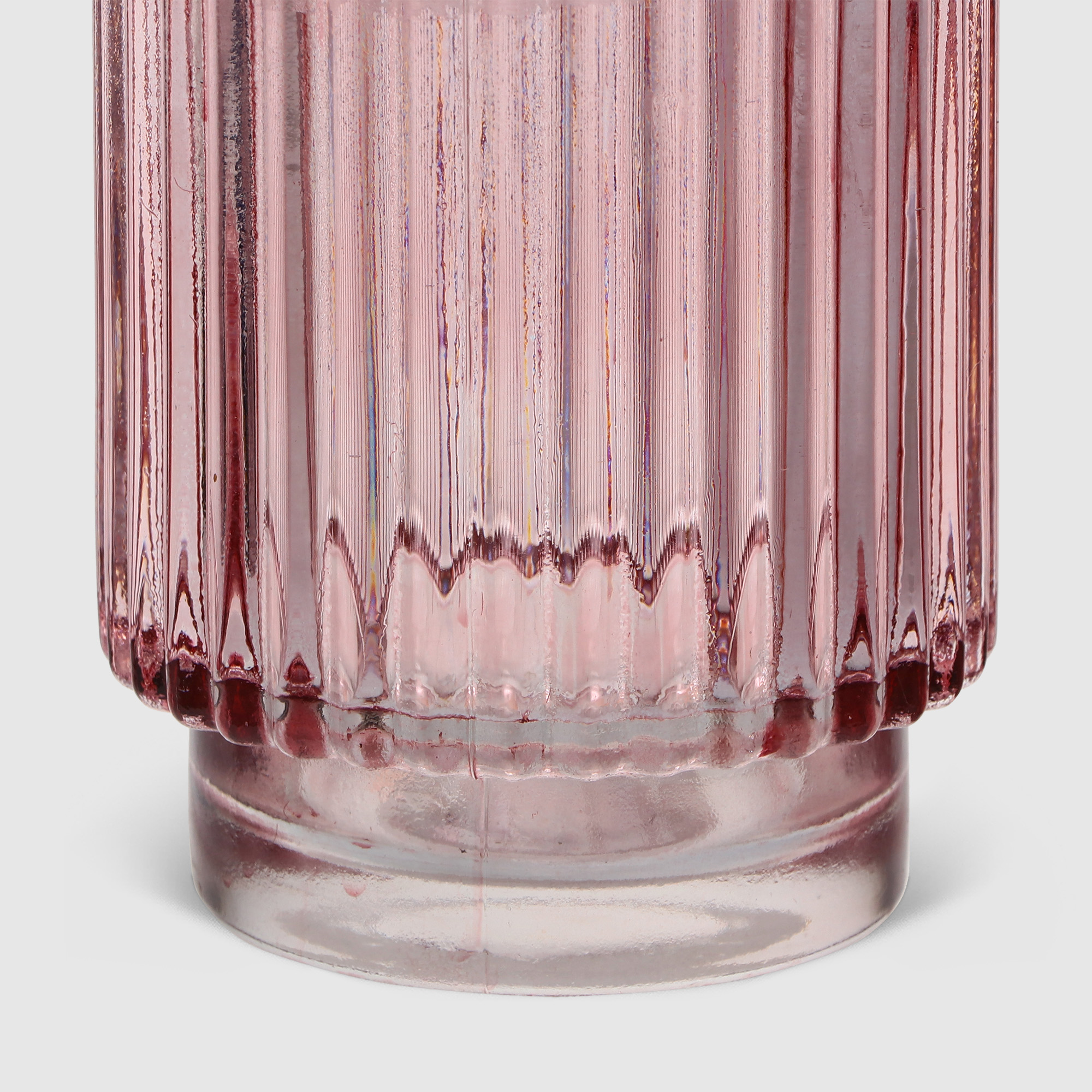 Подсвечник Hakbijl glass д8,5 см 13 см Красный в ассортименте - фото 8