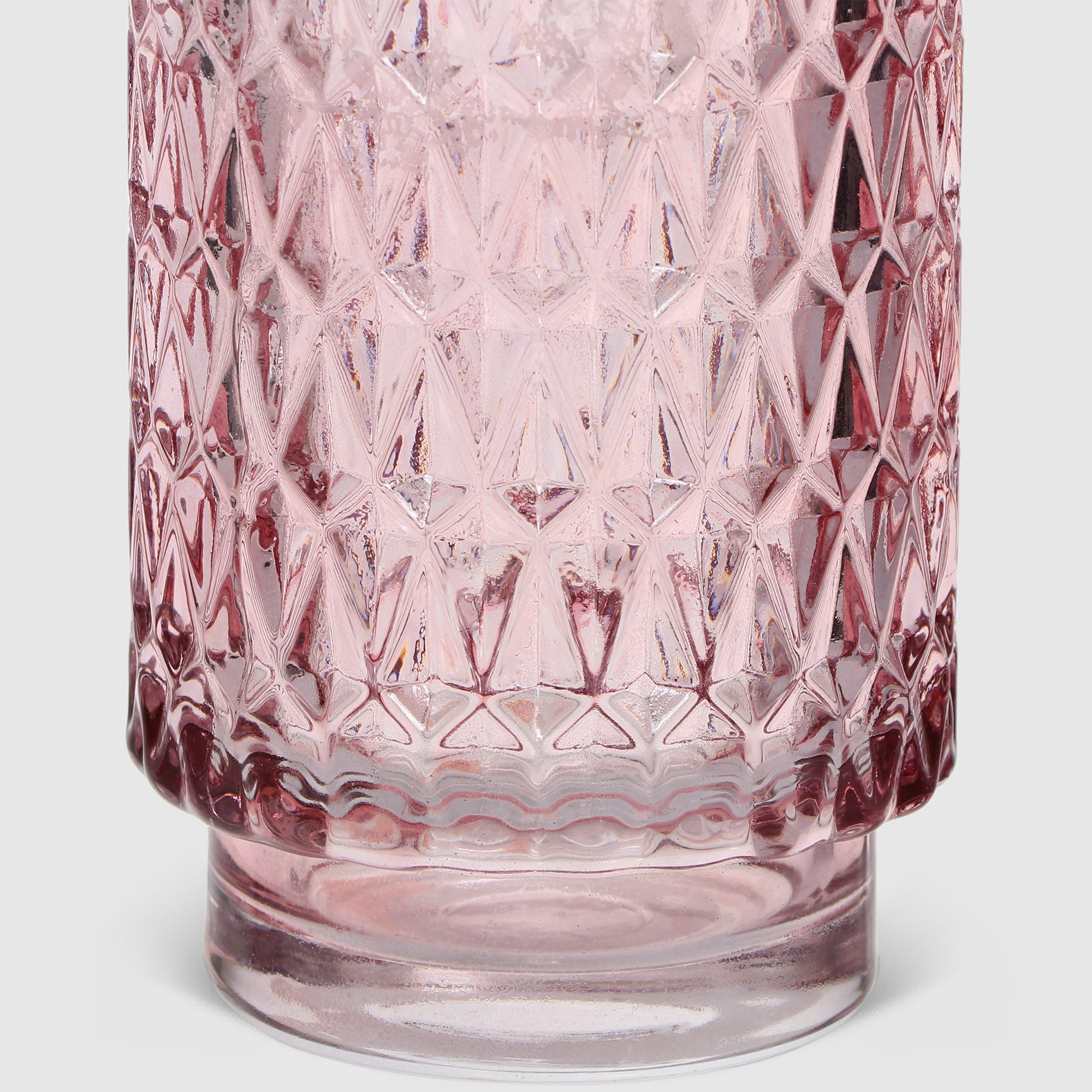Подсвечник Hakbijl glass д8,5 см 13 см Красный в ассортименте - фото 9