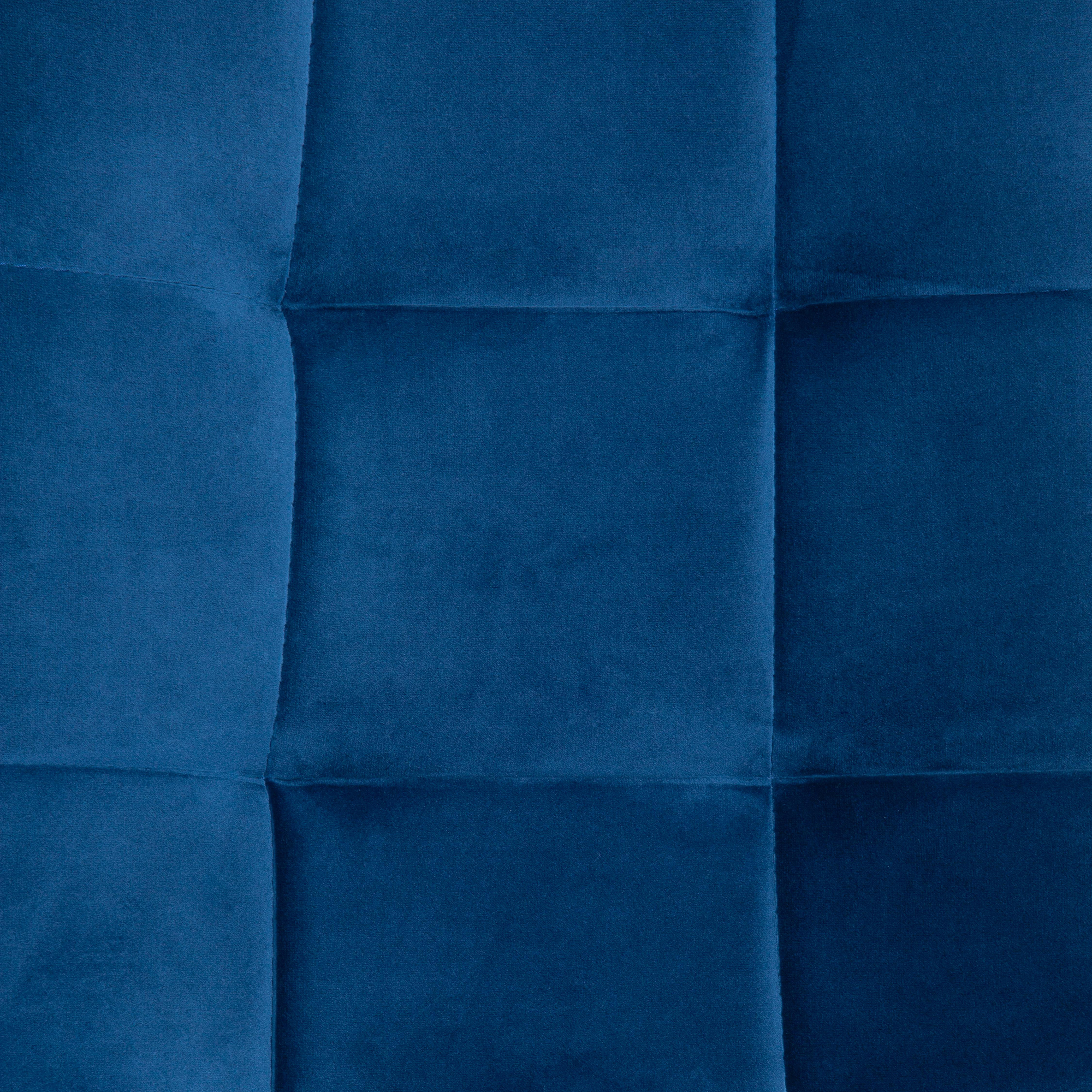 Стул обеденный ТC 53х47х88 см Синий/черный - фото 6
