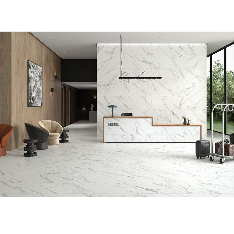 фото Плитка stn ceramica aston white mt.rect.60x120 2й сорт