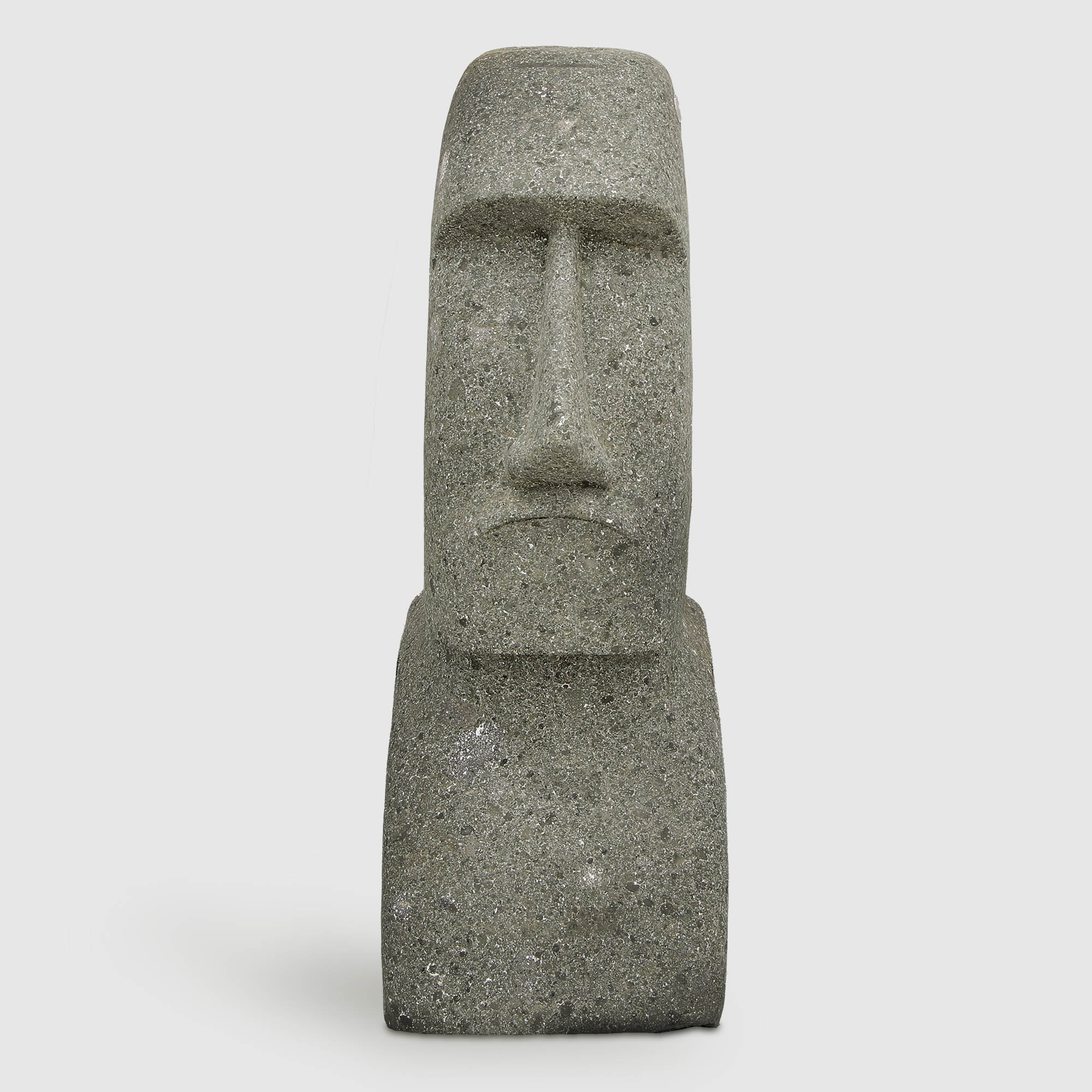 фото Садовая фигура asia style голова moai 75 см