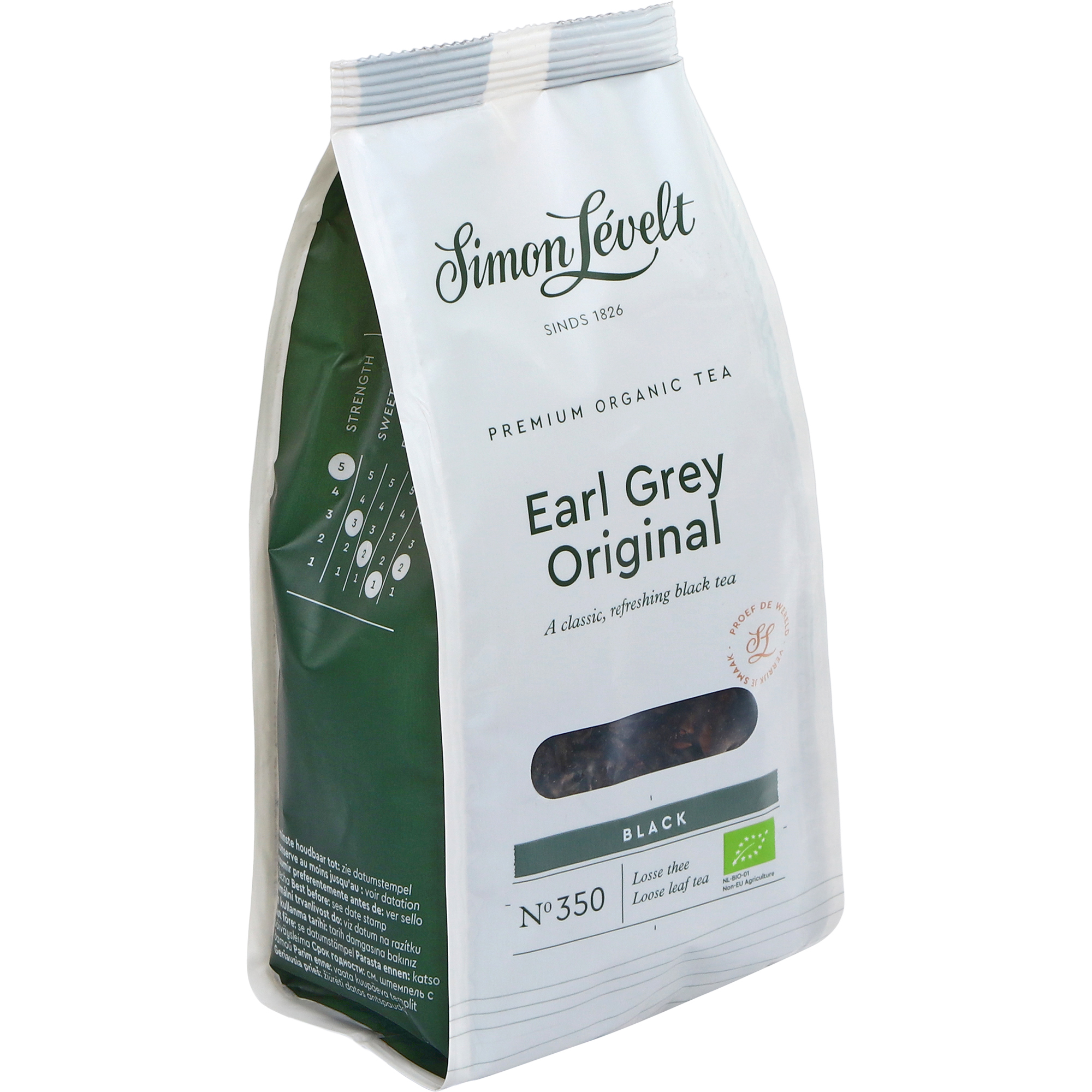 фото Чай черный simon levelt earl grey, organic, 90 г