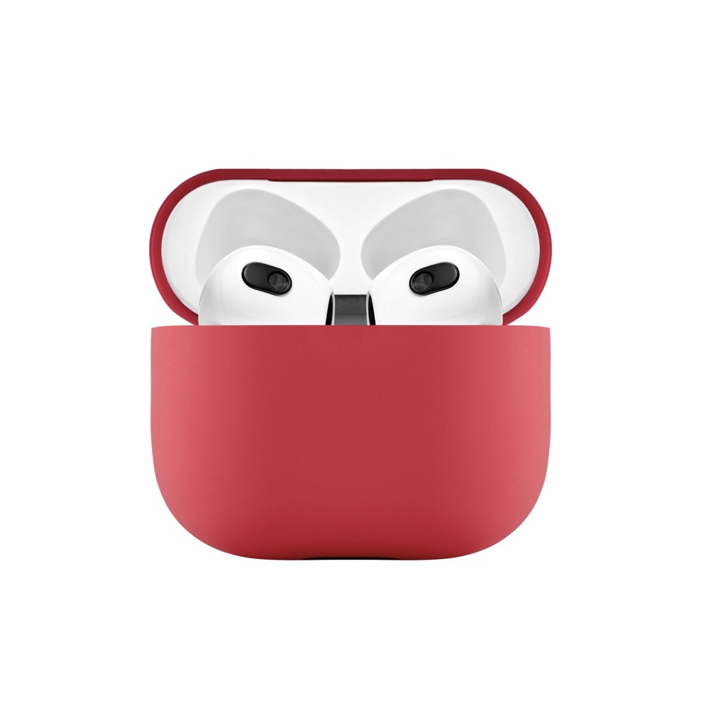 Чехол для наушников uBear Touch Pro Silicone Case для AirPods 3, красный