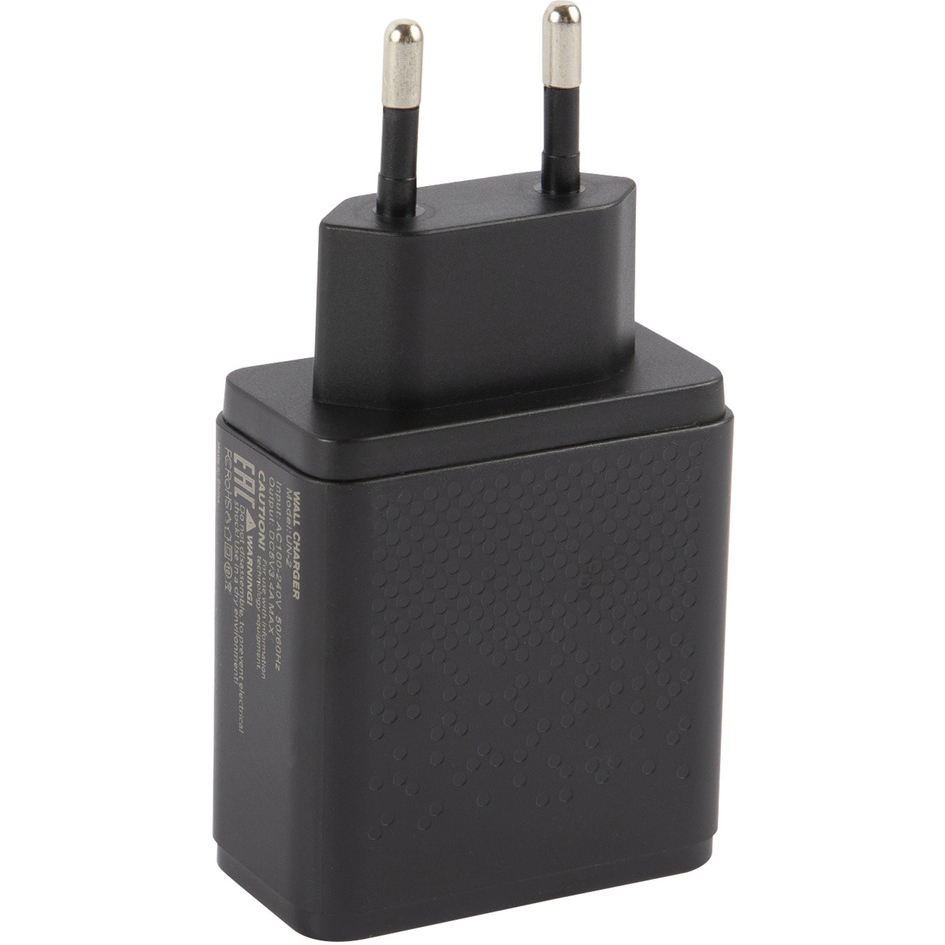 Зарядное устройство UNBROKE UN-2 (2 USB) чёрный, цвет черный - фото 3