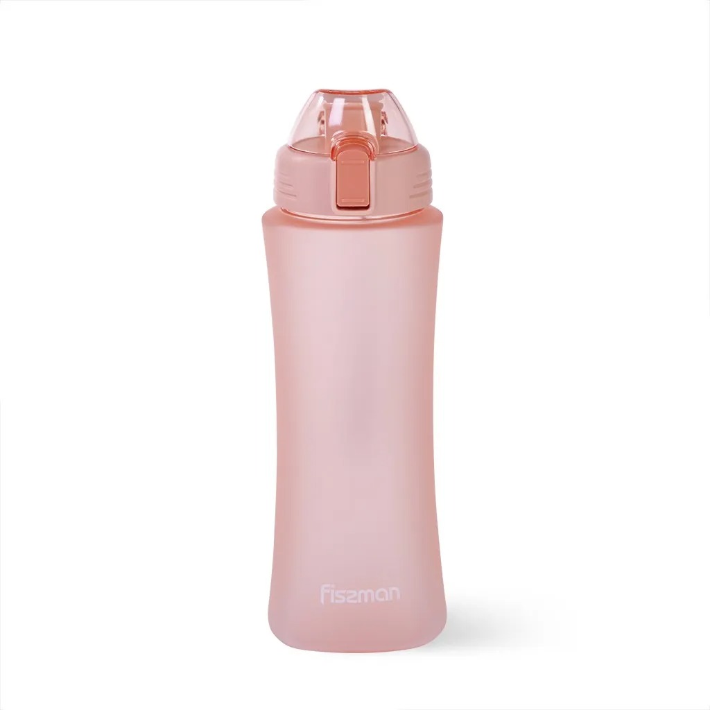 Бутылка для воды Fissman 6935 660 мл, цвет розовый - фото 1