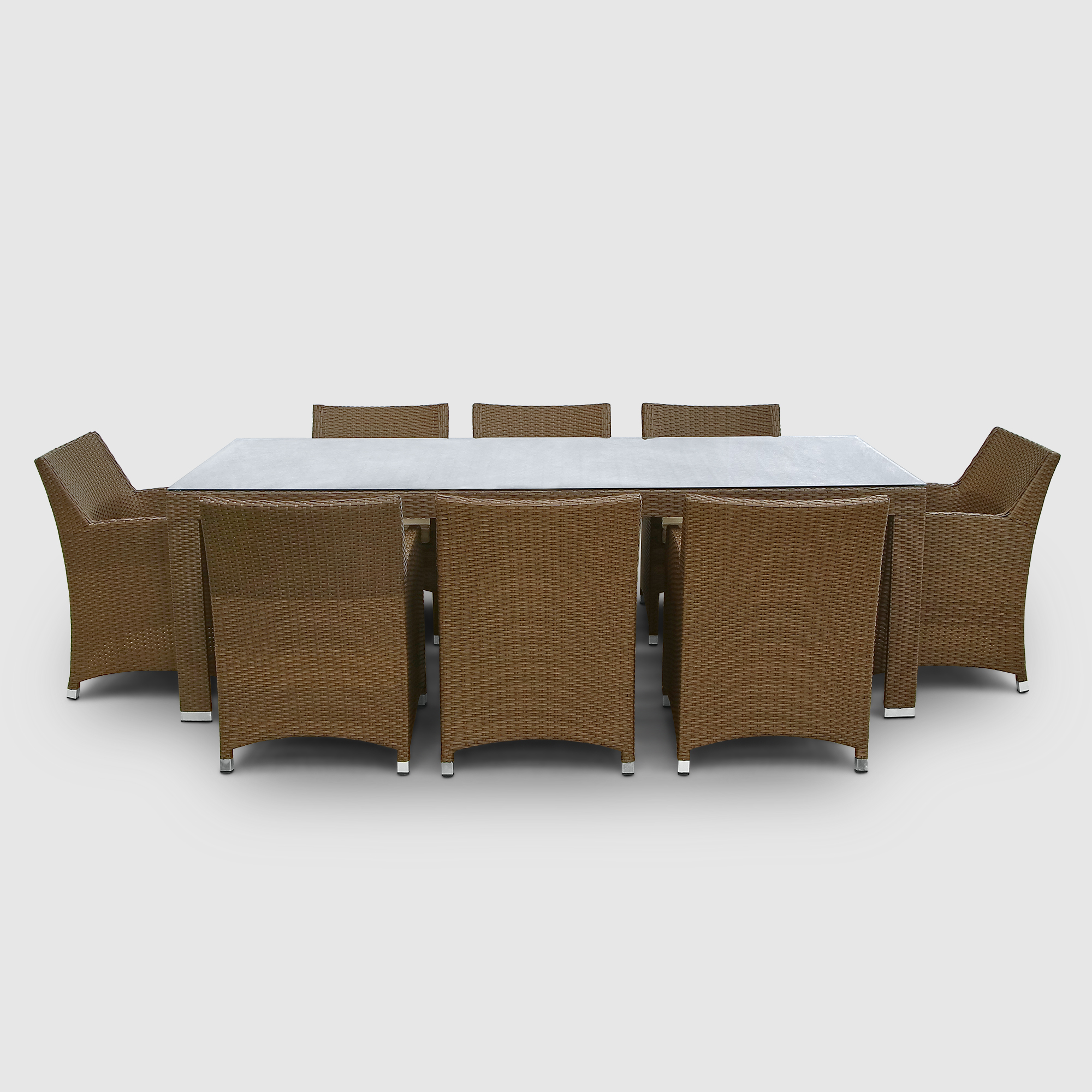 Комплект мебели NS RATTAN/MAVI 9 предметов (141-8tch), цвет коричневый, размер 57х57х85 см - фото 1