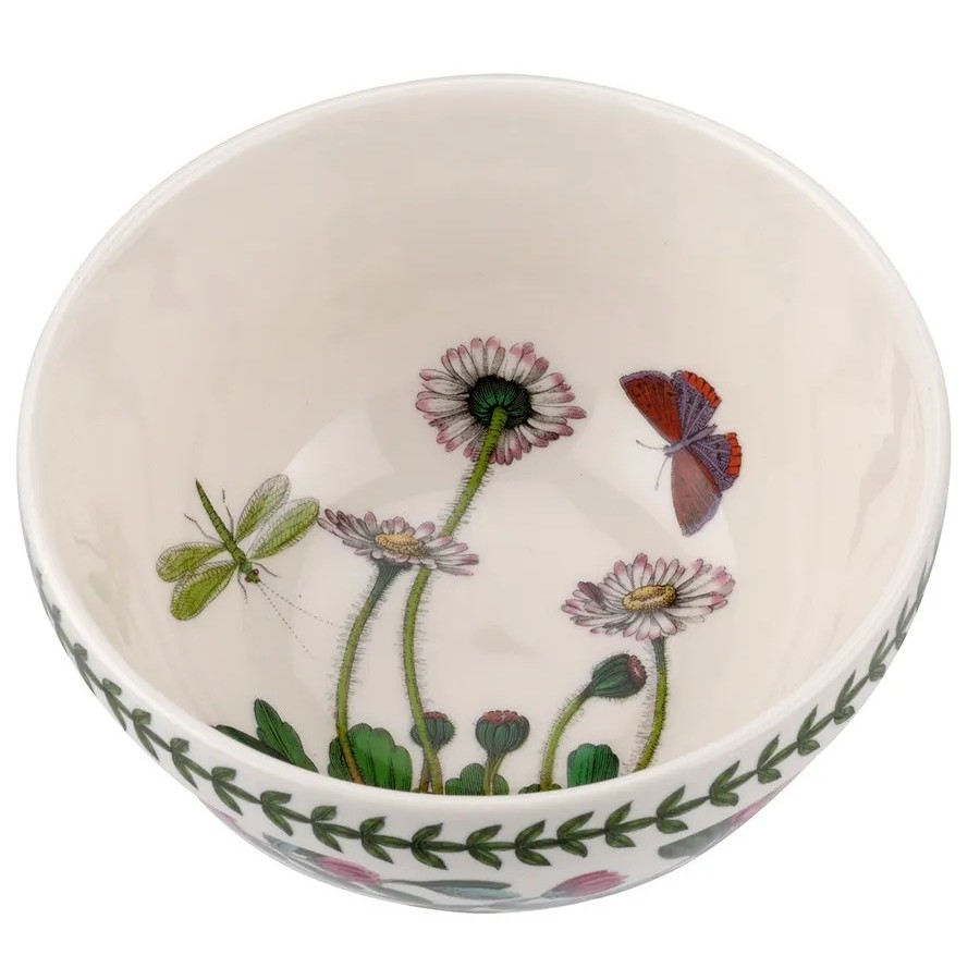 

Салатник порционный Portmeirion Ботанический сад маргаритка 14 см, Белый
