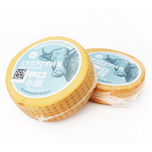 Сыр сулугуни Ферма М2 копченый кг