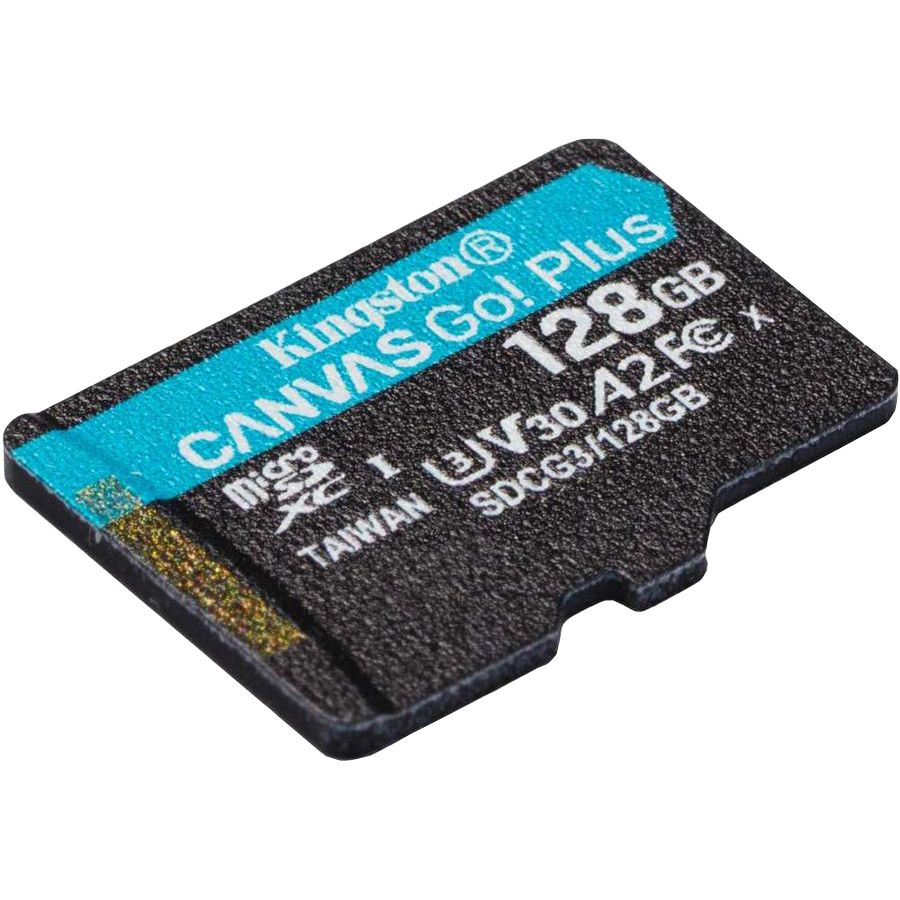 фото Карта памяти kingston canvas go plus microsdxc 128 гб