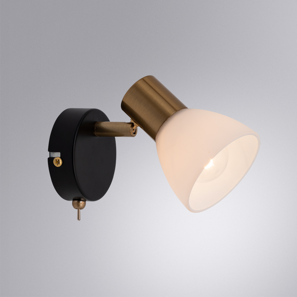 фото Спот arte lamp falena a3117ap-1bk