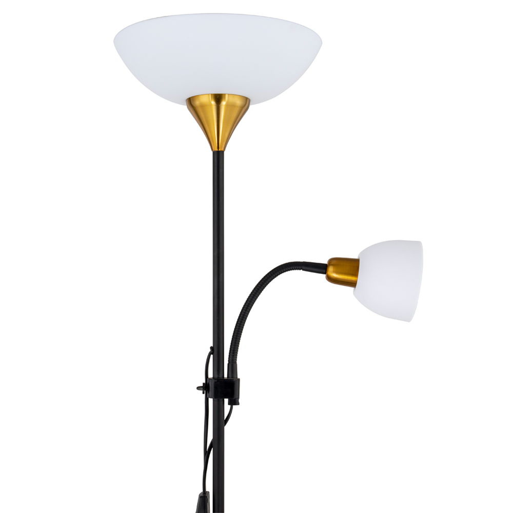 фото Торшер arte lamp duetto a9569pn-2bk