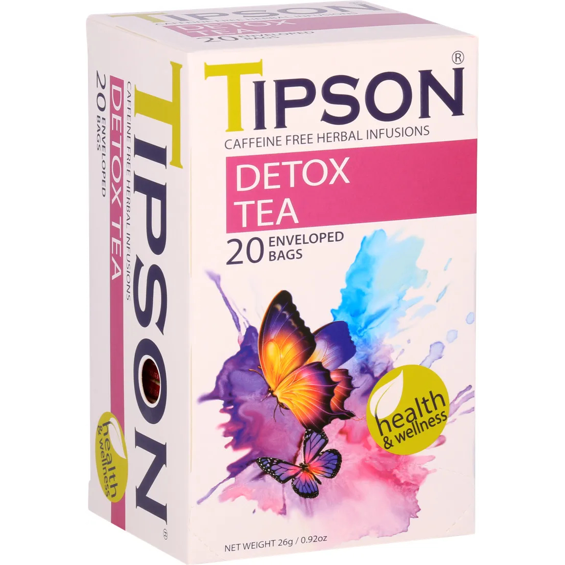 фото Чай tipson detox tea, 1,3 х 20 пак