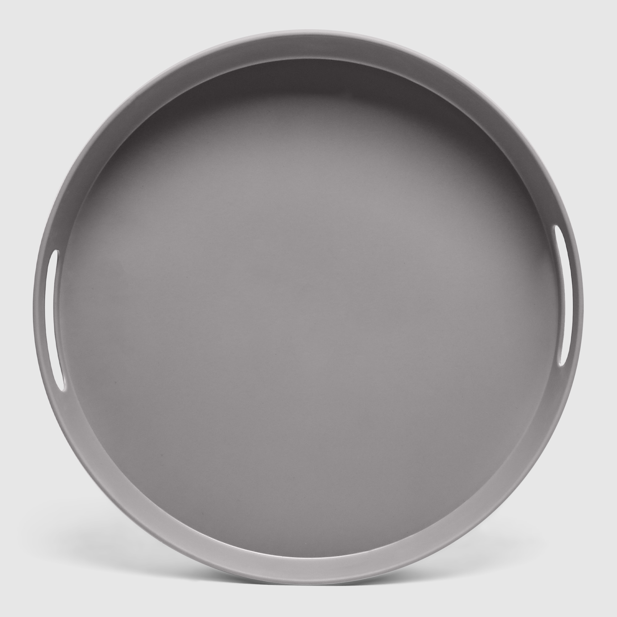 фото Поднос koopman tableware 30х4 см круглый серый