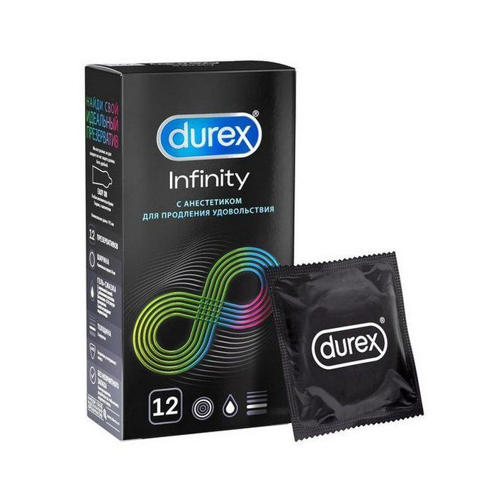 Презервативы Durex Infinity гладкие №12
