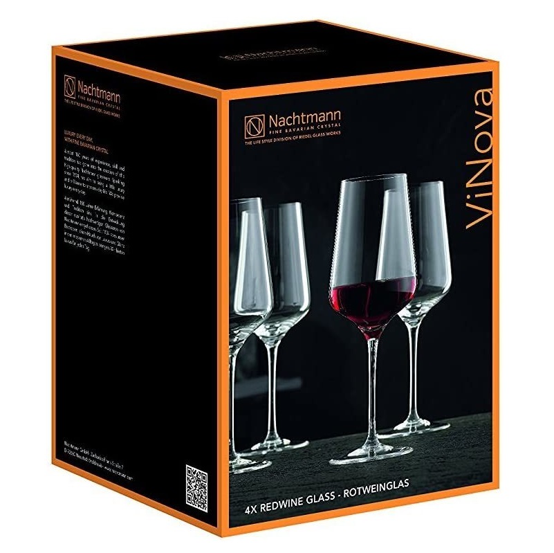 Набор фужеров Nachtmann ViNova Bordeaux  для красного вина 4 шт. 680 мл - фото 4