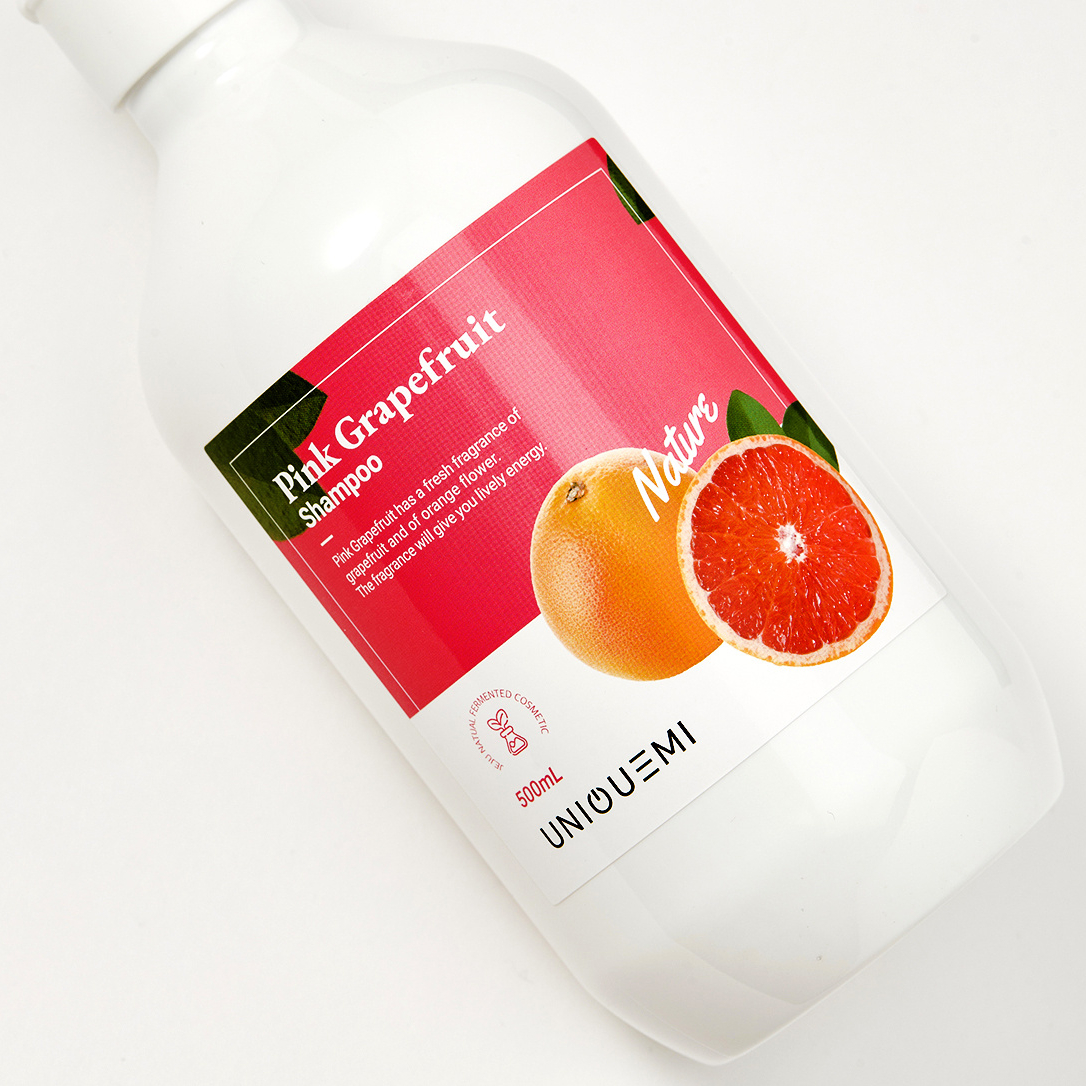 фото Шампунь uniquemi pink grapefruit интенсивный уход 500 мл